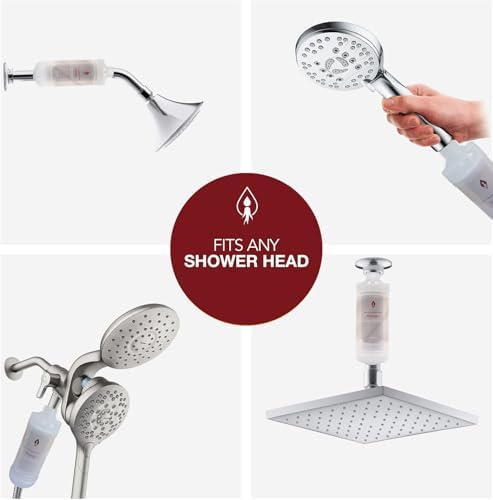 Rg3 Korean Red Ginseng Shower Filter Cartridge with Vitamin Gel, Showerhead Water Filter for Chlorine Reduction, Made in Korea - Image 6