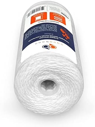 Aquaboon 5 Micron 10 x 4.5 String Wound Water Filter Cartridge 4-Pack - Image 3