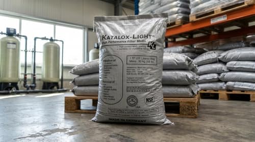 Katalox Light Filter Media 0.5 Cubic Foot (33 lb, 1 Pack) – High Capacity Iron, Manganese & Sulfur Removal – NSF Certified Water Filtration Media for Well & Commercial Systems - Image 7