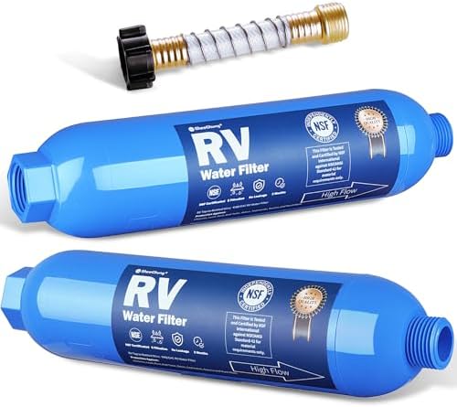 SheeChung RV Water Filter, 2 Pack Camper Water Filter, NSF Certified by SheeChung