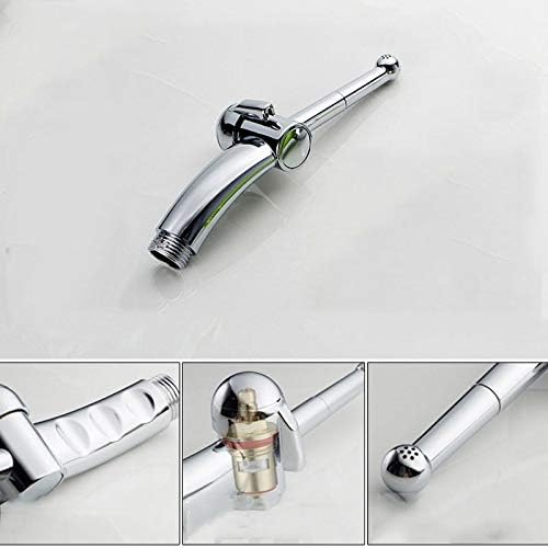 JSEIAJB 7 Holes Handheld Bidet Portable Shower Sprayer Shower Toilet Bathroom Washer Spray Gun Douche Nozzle Faucet(E) - Image 4