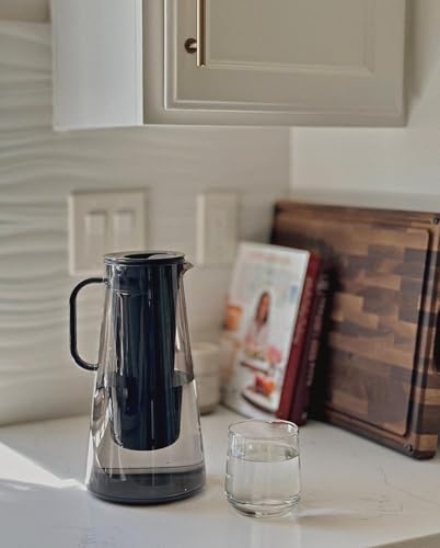 LifeStraw Home – Water Filter Pitcher, 7-Cup, Obsidian, BPA Free Designed for Everyday Protection Against Bacteria, parasites, microplastics, Lead, Mercury, PFAS, and a Variety of Chemicals - Image 6