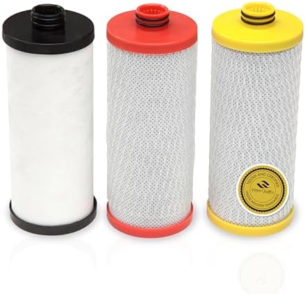 Aquasana® AQ-5300R Genuine Replacement | 3-Stage Water Filters | AQ-C3-R by Aquasana