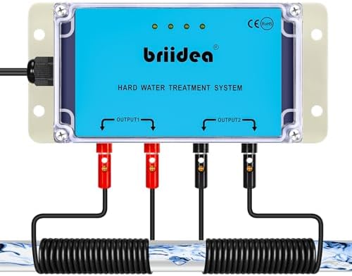 Water Descaler,Briidea Water Descaler Whole House with Highly Efficient in Dissolving Scale, No Chemicals, Salt or Filters, Easy to Obtain Mineral-Rich Water Environment without Additives by Unknown