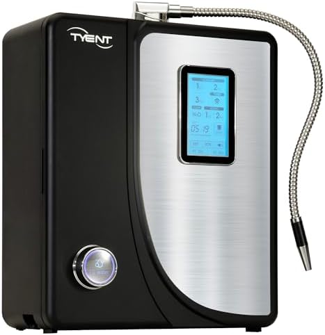 Tyent - H2 Hybrid Water Ionizer - Industry-First Twin-Cell Hybrid Technology - Hydrogen-Enriched Water at Neutral & Alkaline pH - Touchscreen & Autofill Controls - Advanced Filtration for Wellness by TyentUSA