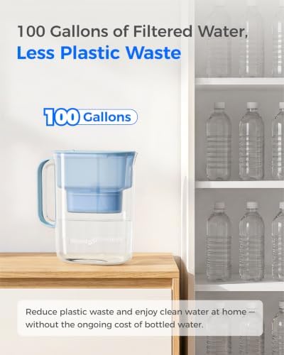 Waterdrop PT-07B-A Alkaline Water Filter Pitcher, 10-Cup, Up to pH 9.5 - Image 4