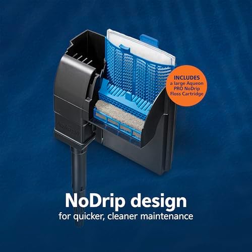 Aqueon QuietFlow 50 LED PRO Aquarium Fish Tank Power Filter For Up To 50 Gallon Aquariums - Image 4
