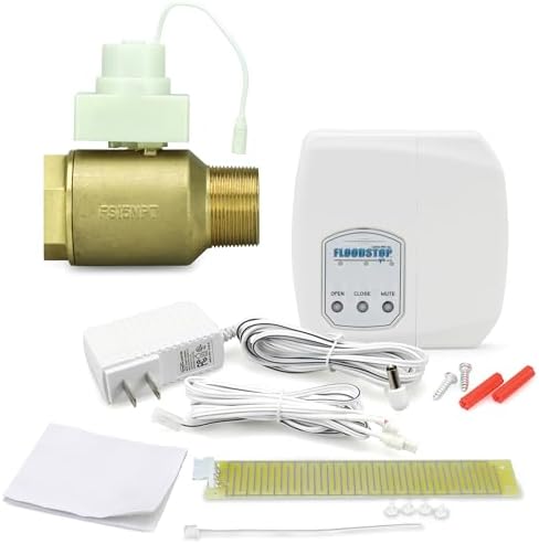 FloodStop Water Heater Leak Detector Kit, 1-1/2" NPT MIP x FIP by FloodStop