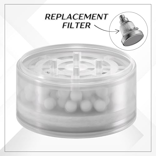 Replacement Filter for The Clearly Pure Shower Head - Dechlorinating Shower Filter and Reduces Dissolved Solids - Helps Dry Hair and Itchy Skin - Barclay's Buys - Image 2