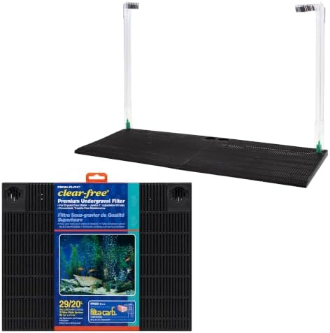 Penn-Plax Undergravel Aquarium Filter for 20 (Long) - 29 Gallon Tanks by Penn-Plax