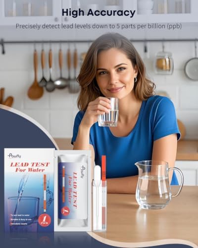 Pawfly Lead Water Test Kit Lead in Drinking Water Test Kit 10-Minute Detection to 5 ppb At Home Water Testing Kit for Tap & Well Lead Water Test Kit City Water Quality Test Kit, 1 Pack - Image 2