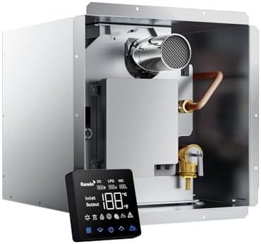 Ranein RV Tankless Water Heater, 65,000 BTU, 3.9 GPM, CSA, Model RA65LH by Ranein