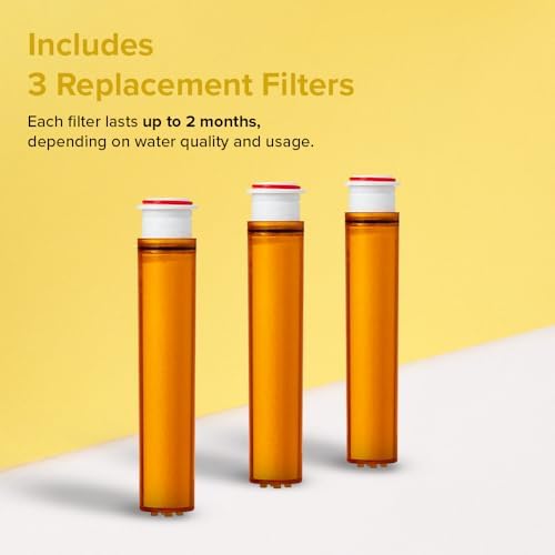 Bluvia Vitamin C & Sediment Shower Filter Replacement Cartridges (3-Pack) - Image 2