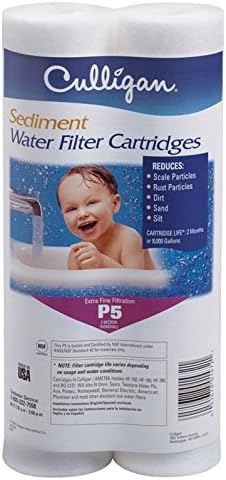 Culligan P5 Whole House Premium Water Filter, 8,000 Gallons, 3 Pack, Sold as 6 Filters - Image 2