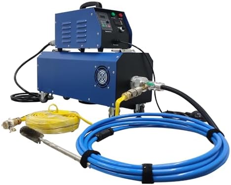TECHTONGDA Pipe Cleaner Boiler Tube Cleaning Machine with Alloy Steel Drill Bit, 110V/220V Heat Exchanger Evaporator Tube Cleaning Machine, 26.3ft Flexible Shaft, Applicable Pipe Diameter 0.47-1.42in - Image 3