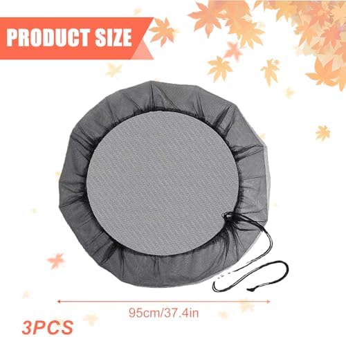 Universally Rainwater Harvesting Filter Netting with Fine Technology Prevents Clogging in Outdoor Garden Systems 3pcs Weather Garden Water Collection Cover - Image 3