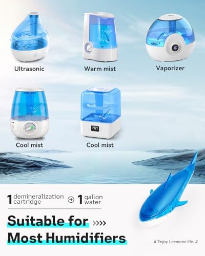 Leemone Humidifier Cleaning Shark for Humidifiers & Fish Tanks, 6 Pack - Image 3