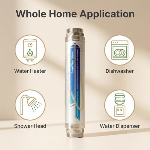 Salt-Free Whole House Water Descaler,4-in-1 Pipe Adapter​ Water Descaler System, 3/4" NPT,Prevents Limescale in Pipes, Water Heaters & Boilers, 10-Year Durability, No Salt or Maintenance - Image 6