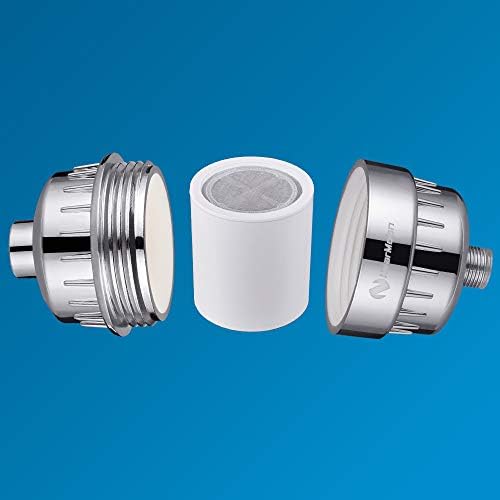 NearMoon High Output 15 Stage Shower Filter - Filtered Shower head softener for Hard Water，Reduces Dry Itchy Skin, Dandruff and Improves the Condition of Your Skin, Hair (Chrome Finish) - Image 3