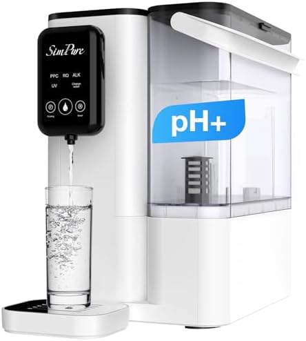 SimPure Y9A UV Countertop Reverse Osmosis Water Filter, Alkaline by SimPure_Water