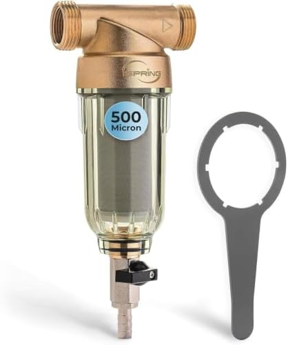 iSpring WSP-500 Whole House Spin Down Sediment Filter, 500 Micron by iSpring