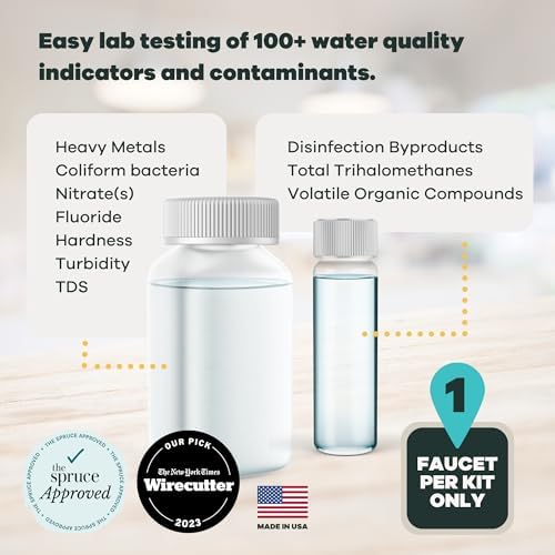 Advanced Home Water Test Kit | Well or City | EPA Certified Drinking Water Labs | Tests for: 116 Analytes, incl. Lead, Copper, Hardness & Alkalinity and More | #1 Best Home Water Test - Wirecutter - Image 6
