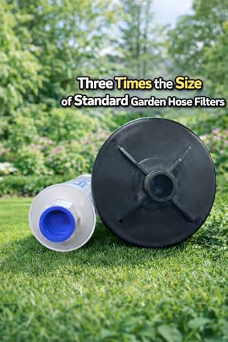 Metal Monster Garden Hose Filter, Aquariums, Hydroponics, Gardening, Ponds, Pets, Outdoor Use - Reduces Heavy Metals Lead, Copper, Iron, Chlorine, Chloramines, Fluoride, Sulfur, Herbicides/Pesticides - Image 2