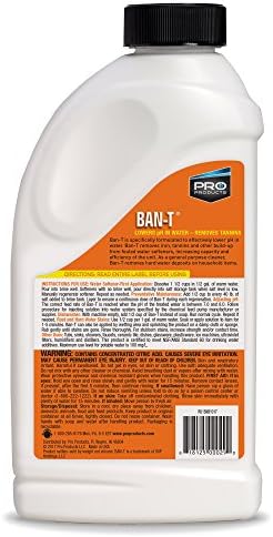 Ban-T Alkaline Water Neutralizer and Cleaner – Water Softener Tannin and Iron Removal Cleaner -- Removes Hard Water Deposits, Lime Scale, Iron Staining – Restores Water Softener Efficiency - Image 2
