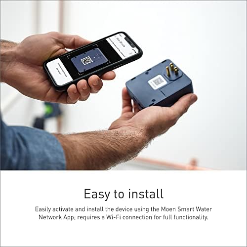 Moen Moen Smart Sump Pump Monitor, Wi-Fi Connectable Water Alarm Sensor for Basement Sump Pump, S2000ESUSA - Image 6