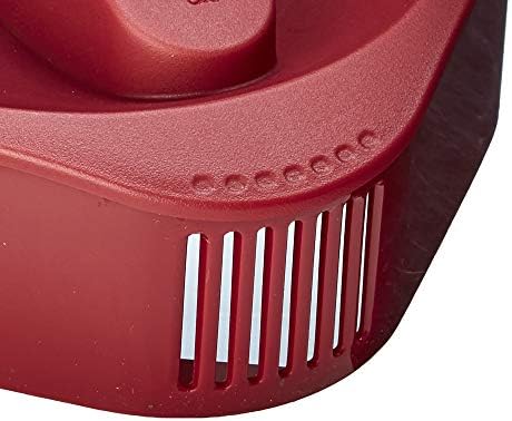 Goodcook 10658 1 gallon plastic straining pitcher square lid with 3 strainers and close no spill, Dishwasher Safe, Clear and Red (Pack of 2) - Image 4