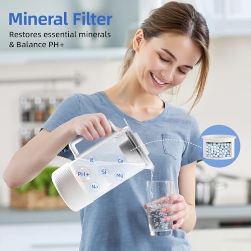 Slevoo Countertop RO Water Filter System with Remineralization, TDS Display - Image 3