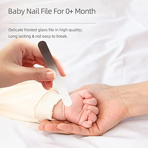 Baby Nail Clippers Set with Cute Case, Infant Fingernail and Toenail File Kit for Newborn Manicure and Pedicure, New Mom Grooming Gift - Image 5