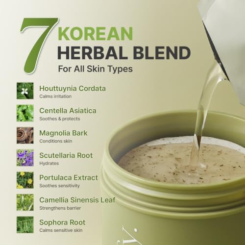 7 Relief Centella Asiatica Korean Ampoule Toner Pad, 60 Pads - Image 3