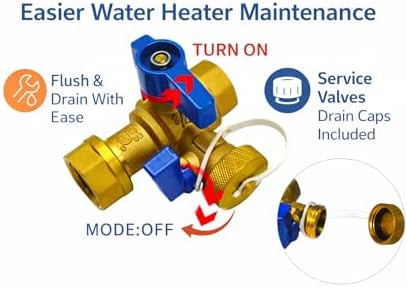Tankless Water Heater Valve Kit, Cert: cUPC, NSF/ANSI ASME PRV - Image 5