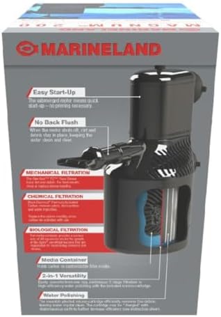 Marineland Magnum 200 GPH Polishing Canister Aquarium Filter - Image 4
