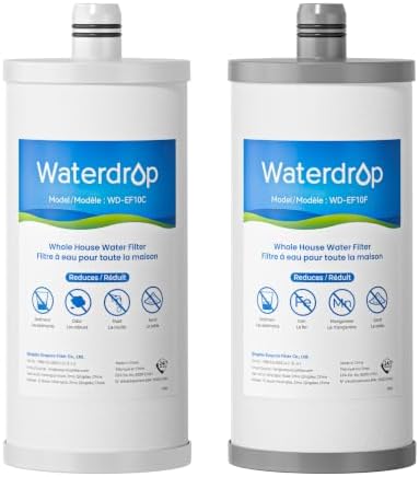 Waterdrop WHF2E-PC Whole House Water Filter System, 4-Stage Filtration with EF10FC, Bundle - Image 6