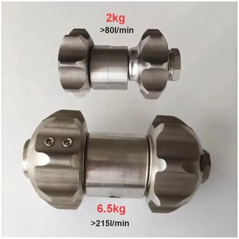 Oscillating Jetter Nozzle, High-Speed Rotation, Steel, 3/4" FNPT, 80L - Image 5