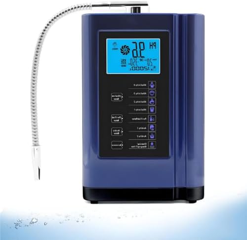Water Ionizer & Purifier with 7 Settings, 600mV ORP, Auto-Cleaning by Unknown