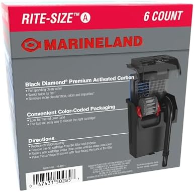 Marineland Penguin Rite-Size Cartridge,power filter cartridge, fit penguin 75 & 100,6 count - Image 2