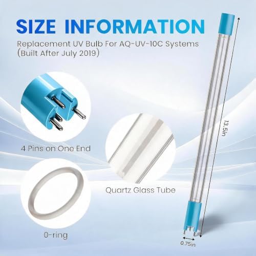 AQ‑ÜV‑L330C lamp compatible with Aquasana whole house (After -July 2019 ) - Image 2