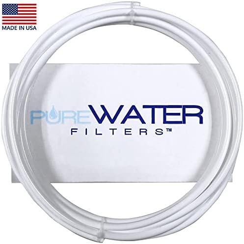 PureWater Filters 1/4 Inch Water Line Tubing, White, 5 ft - Image 2