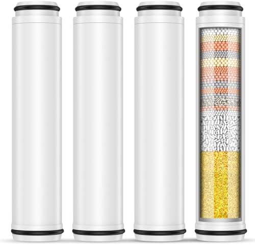 FEELSO Shower Filter for Handheld Shower Head, 4 PCS Replacement Filters by FEELSO