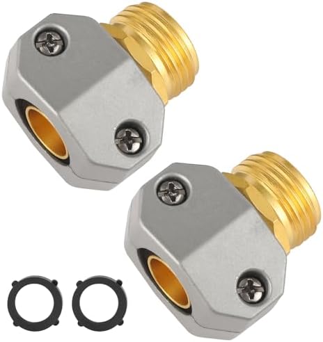 Garden Hose Repair Kits, Fit 3/4" and 5/8" Garden Hose, 2 Pack by AuySier