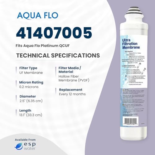 Aqua Flo 41407005 UF Membrane Filter Replacement - Image 3