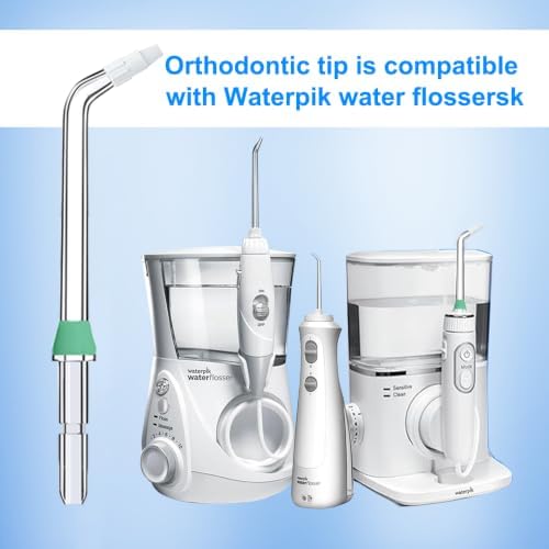 Water Flosser Replacement Tips for Waterpik, 8 Orthodontic Tips - Image 3