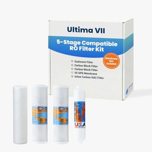 Ultima VII 5-Stage RO Filter Kit, Annual Replacement Filters by ESPWater