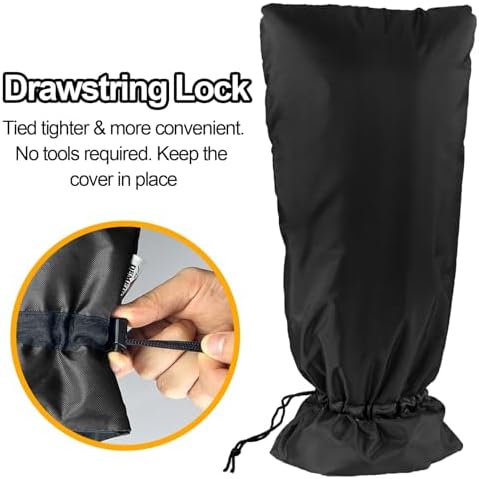 Extended Outdoor Faucet Cover Bundle with Backflow Preventer Insulation Cover - Image 4