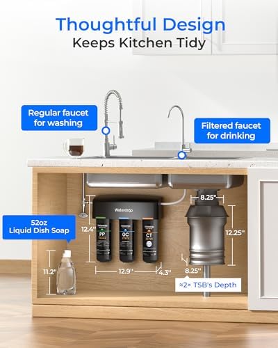 Waterdrop TSB 8 Layer Under Sink Water Filter System, with Dedicated Faucet - Image 5