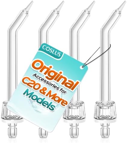 COSLUS Original C20 C50 C51 E40 C31 Flosser Replacement 4 Periodontal Set by COSLUS