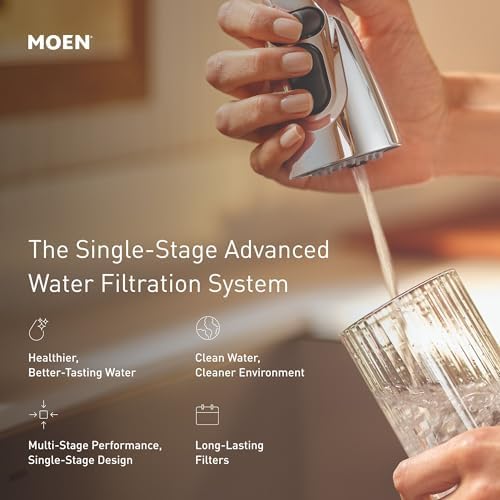 Moen Black Single Stage Under Sink Advanced Water Filtration System, F9800 - Image 2